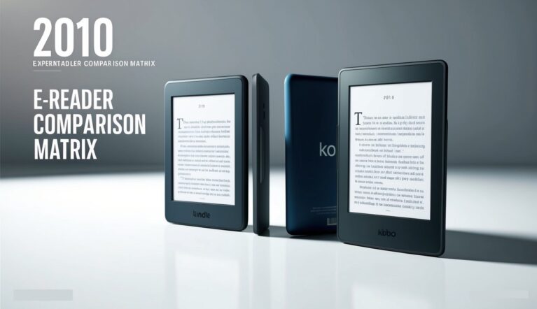 2010 E-Reader Comparison Matrix