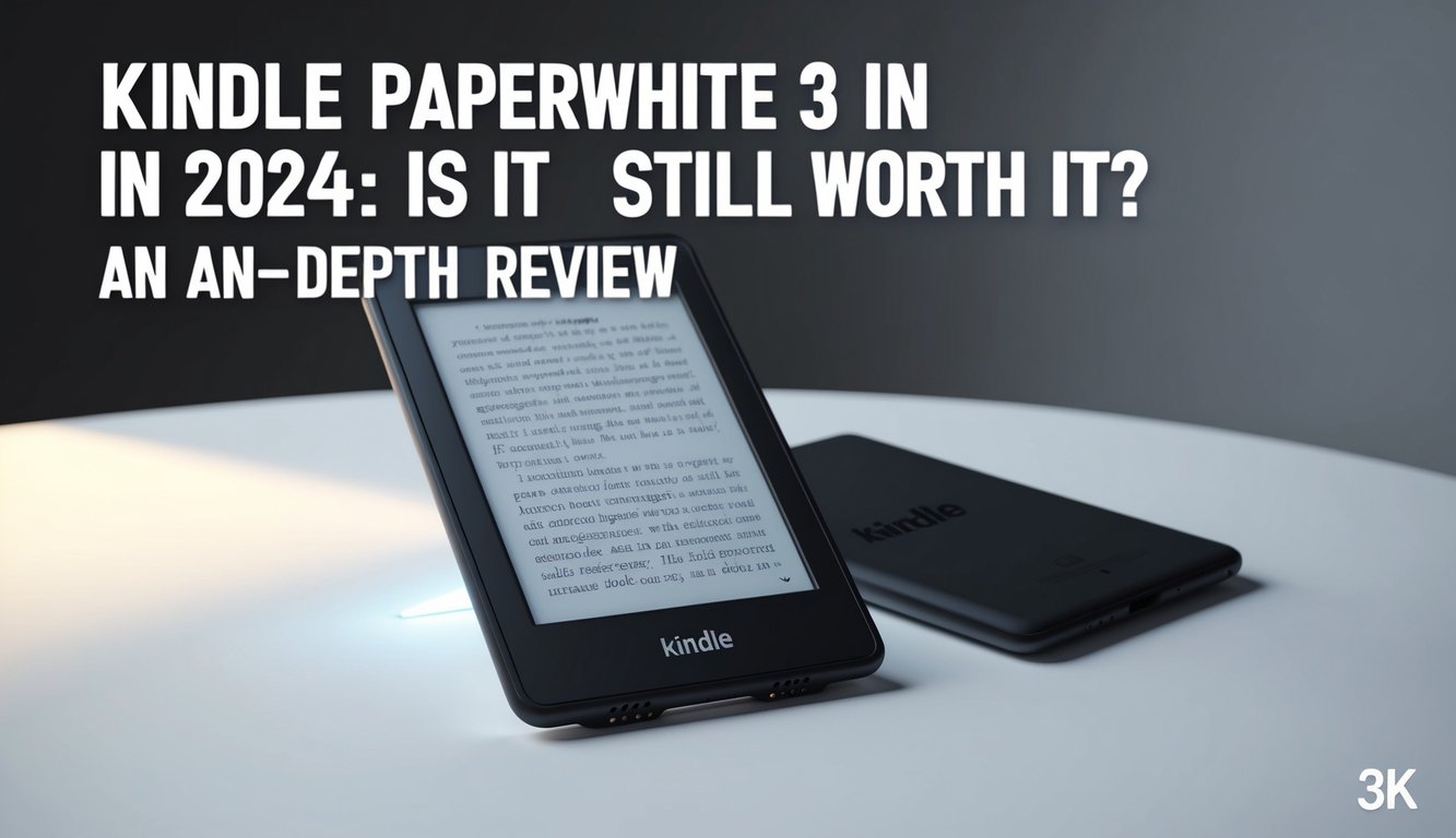 Kindle Paperwhite 3 in 2024: Is It Still Worth It? An In-Depth Review